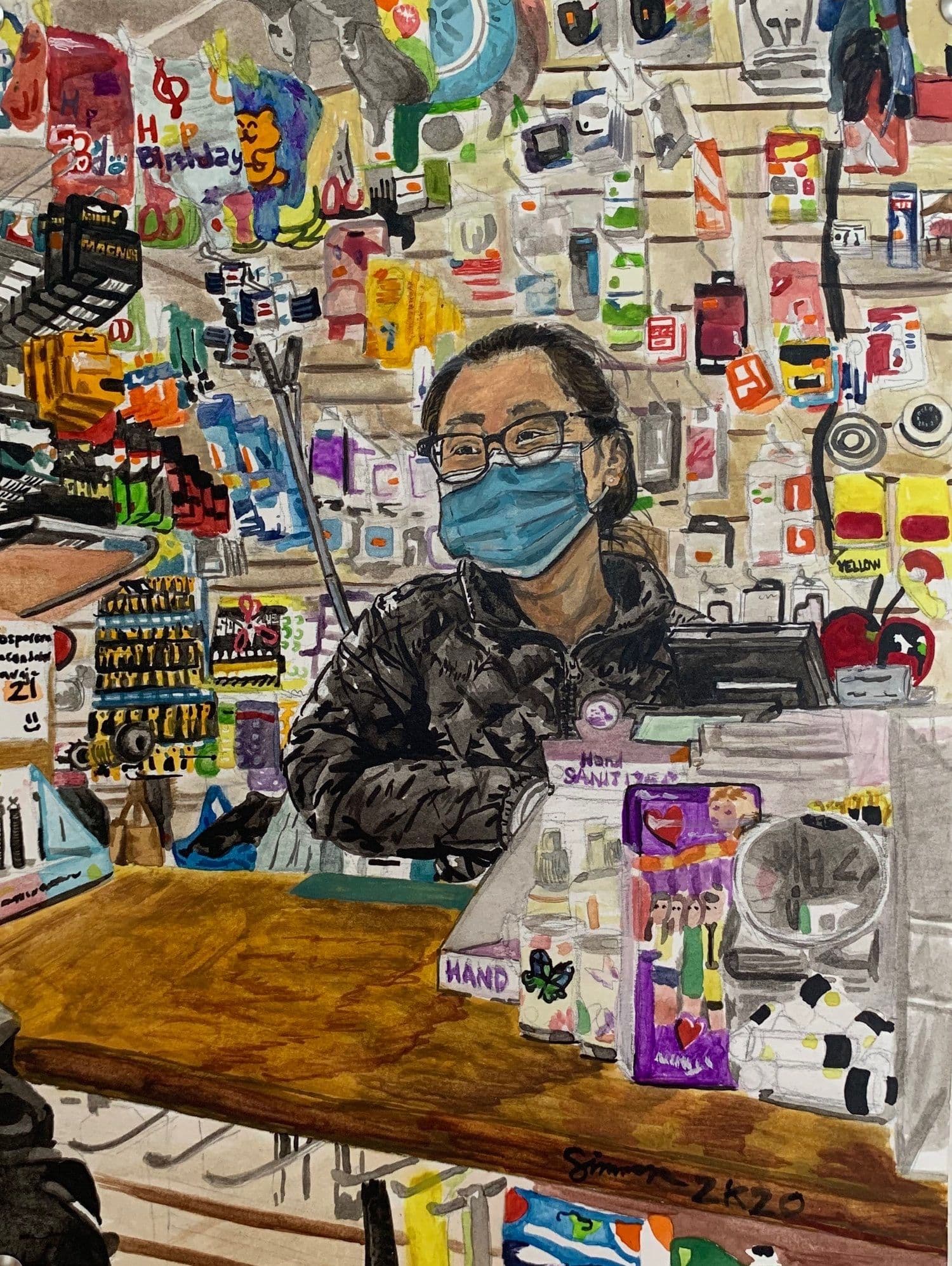 Covid Corner Store, 2020